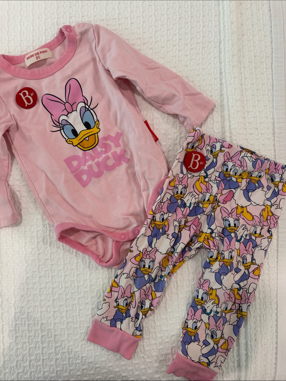 Bebe De Pino Daisy Duck Pink Infant Set